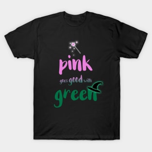 pink&green T-Shirt